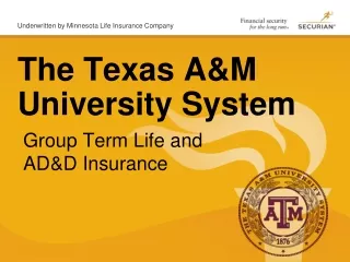 The Texas A&amp;M University System