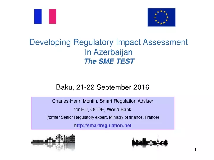 developing regulatory impact assessment