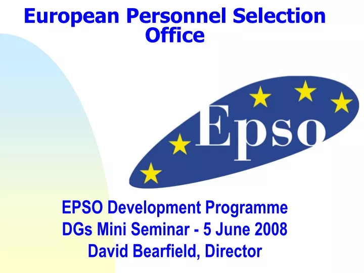 european personnel selection office