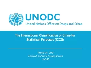 The International Classification of Crime for Statistical Purposes (ICCS)
