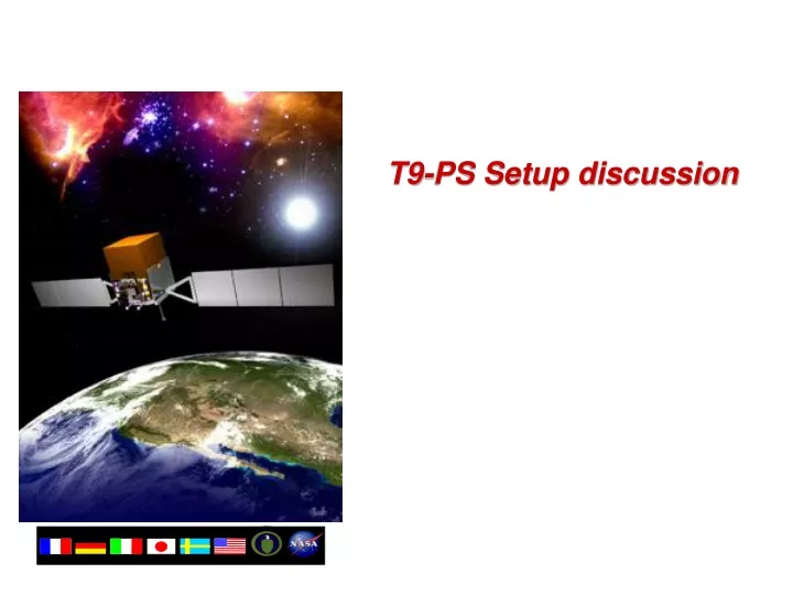 t9 ps setup discussion