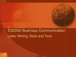 ES2002 Business Communication