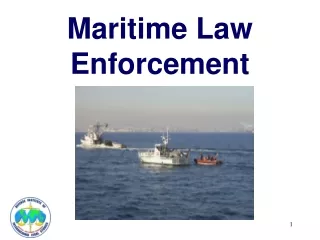 Maritime Law Enforcement