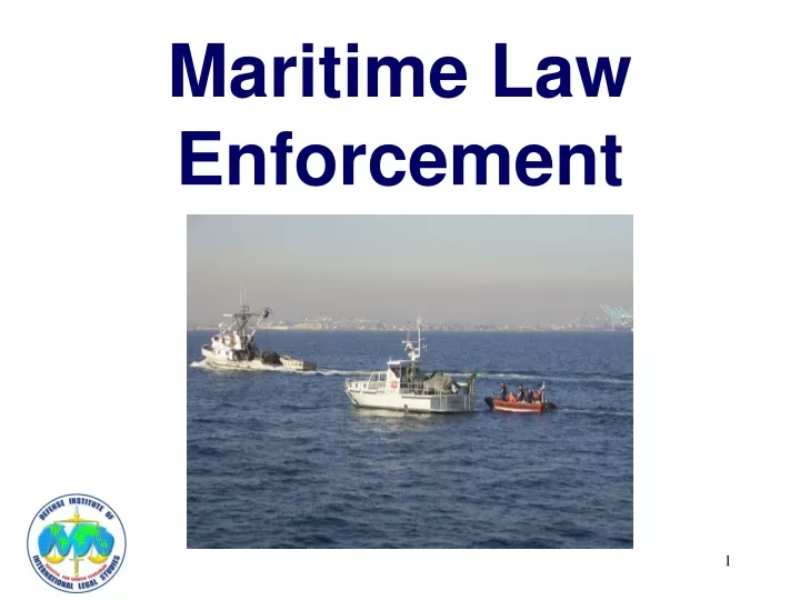 maritime law enforcement