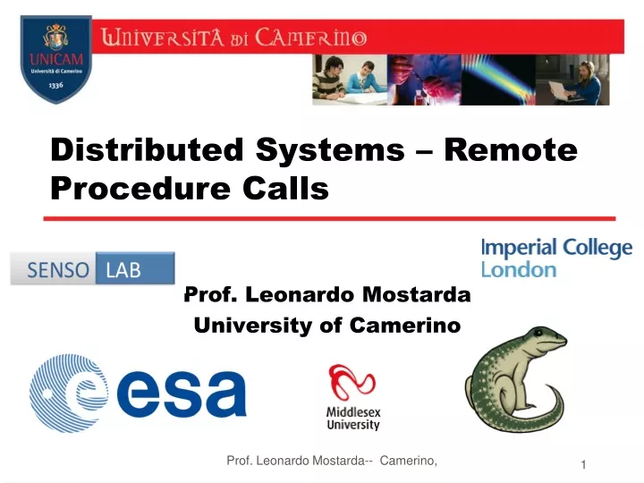 prof leonardo mostarda university of camerino