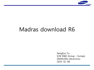 Madras download R6
