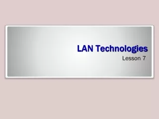 LAN Technologies