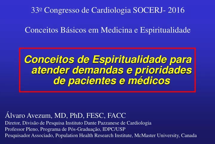 33 o congresso de cardiologia socerj 2016