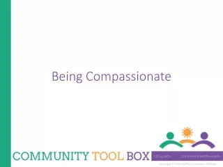 Being Compassionate