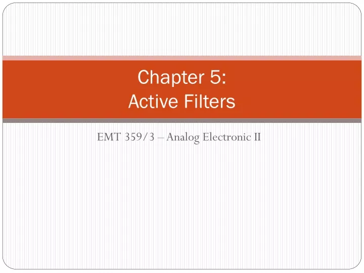 chapter 5 active filters