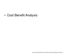 Cost Benefit Analysis - slide 1