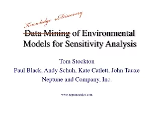 Data Mining of Environmental Models for Sensitivity Analysis