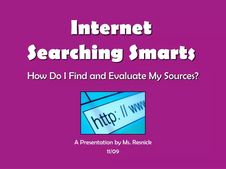 how do i find and evaluate my sources