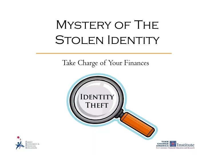 mystery of the stolen identity