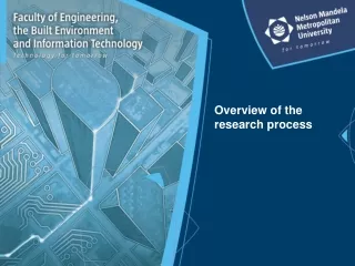 Overview of the research process