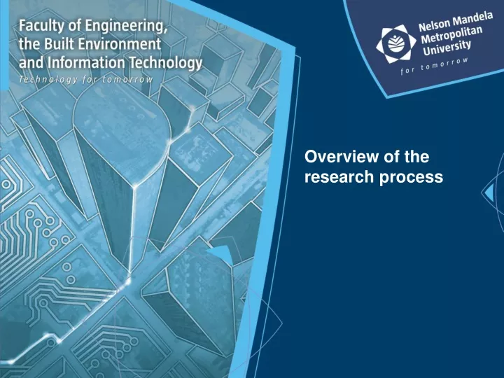 overview of the research process