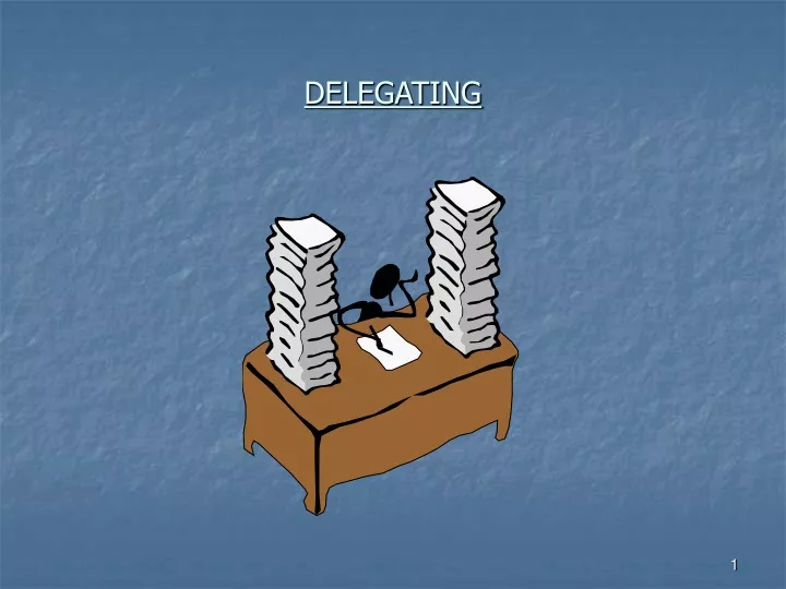 delegating