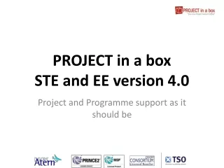 PROJECT in a box STE and EE version 4.0