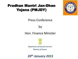 Pradhan Mantri Jan-Dhan Yojana (PMJDY)