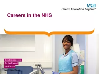Careers in the NHS