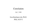 Correlation: Association between Variables at Different Levels - slide 1