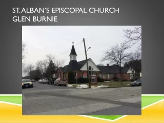 St. Alban’s Episcopal Church Glen Burnie