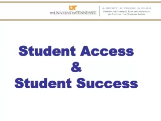 Student Access 			&amp; 			Student Success