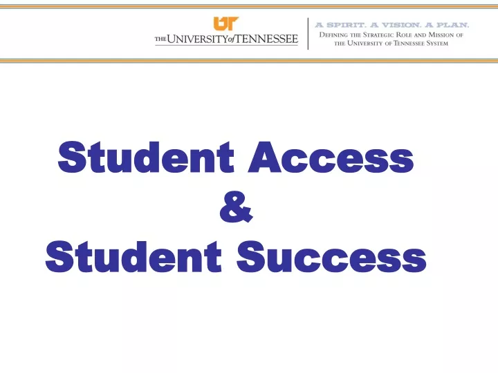 student access student success