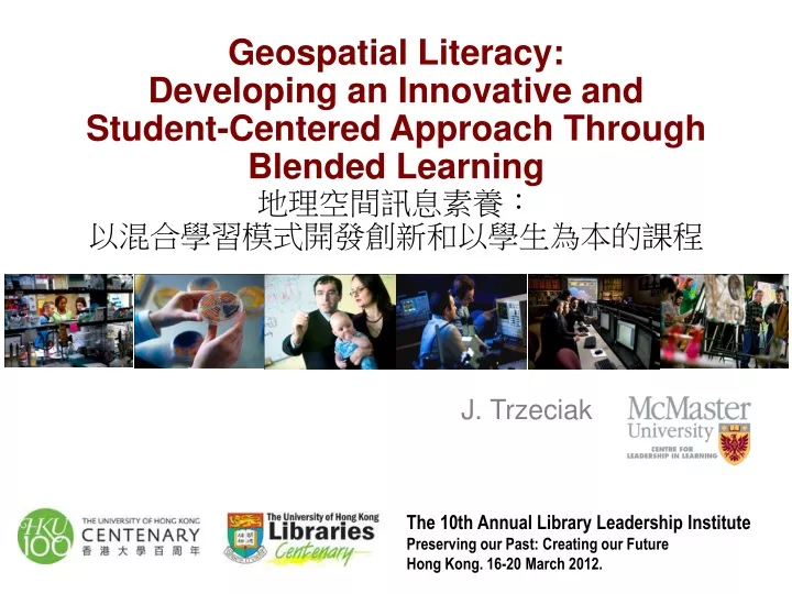 geospatial literacy developing an innovative
