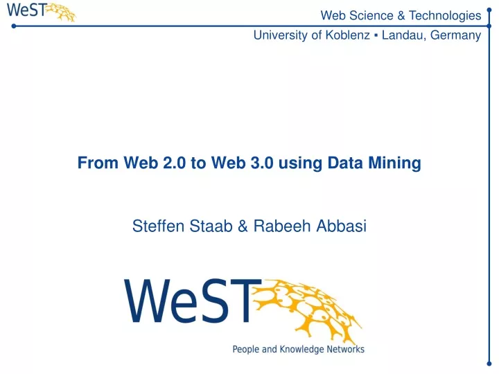 from web 2 0 to web 3 0 using data mining