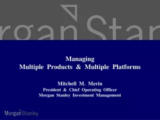 Managing Multiple  Products  &amp;  Multiple  Platforms