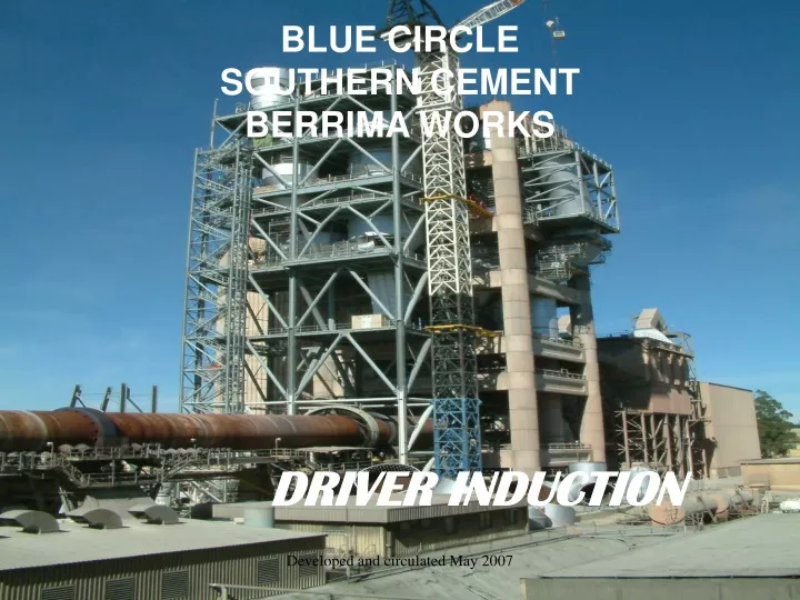 blue circle southern cement berrima works
