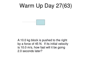 Warm Up Day 27(63)
