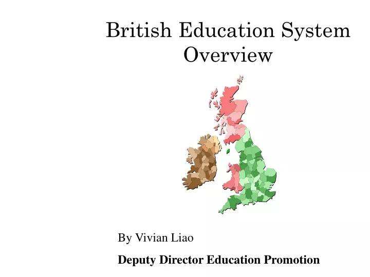 british education system overview