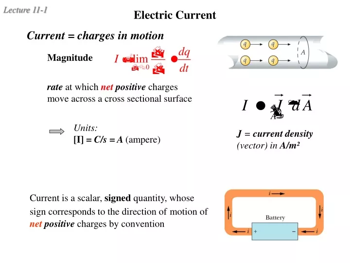 electric current