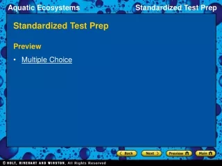 Standardized Test Prep