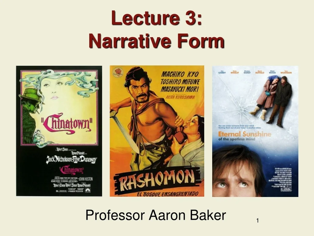 PPT - Narrative Form in Film: Exploring Structure and Storytelling ...