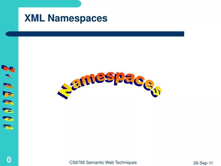 xml namespaces