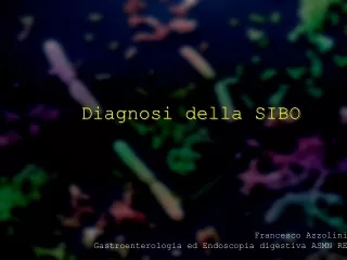 Diagnosi della SIBO
