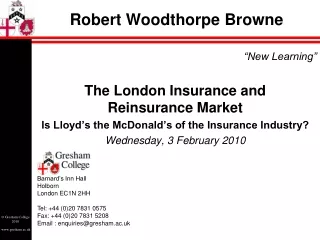 Robert Woodthorpe Browne