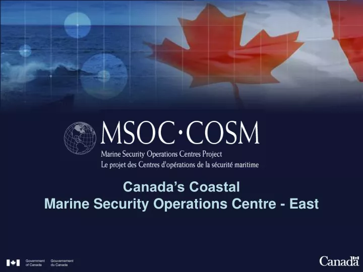 canada s coastal marine security operations