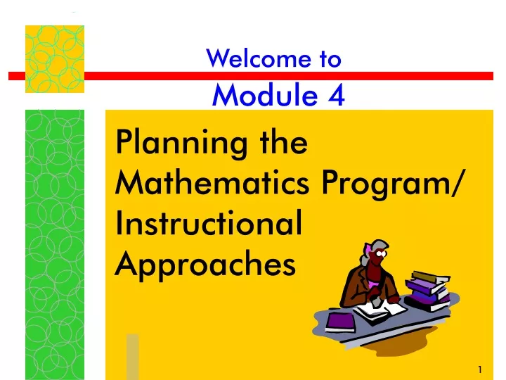 welcome to module 4