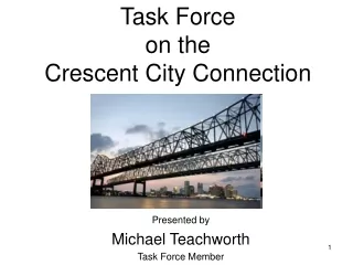 Task Force on the Crescent City Connection