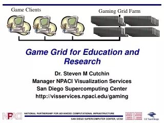 Game Grid for Education and Research