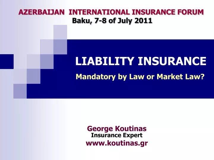 azerbaijan international insurance forum baku 7 8 of july 2011