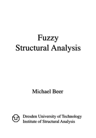 Fuzzy Structural Analysis