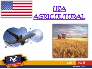 USA AGRICULTURAL