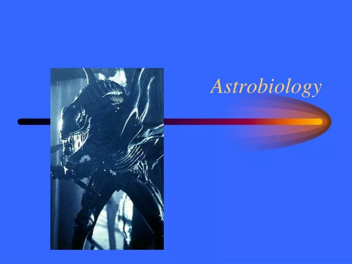 astrobiology