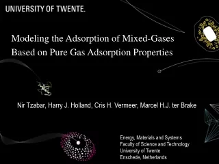 Modeling the Adsorption of Mixed-Gases Based on Pure Gas Adsorption Properties