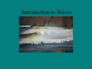 introduction to waves